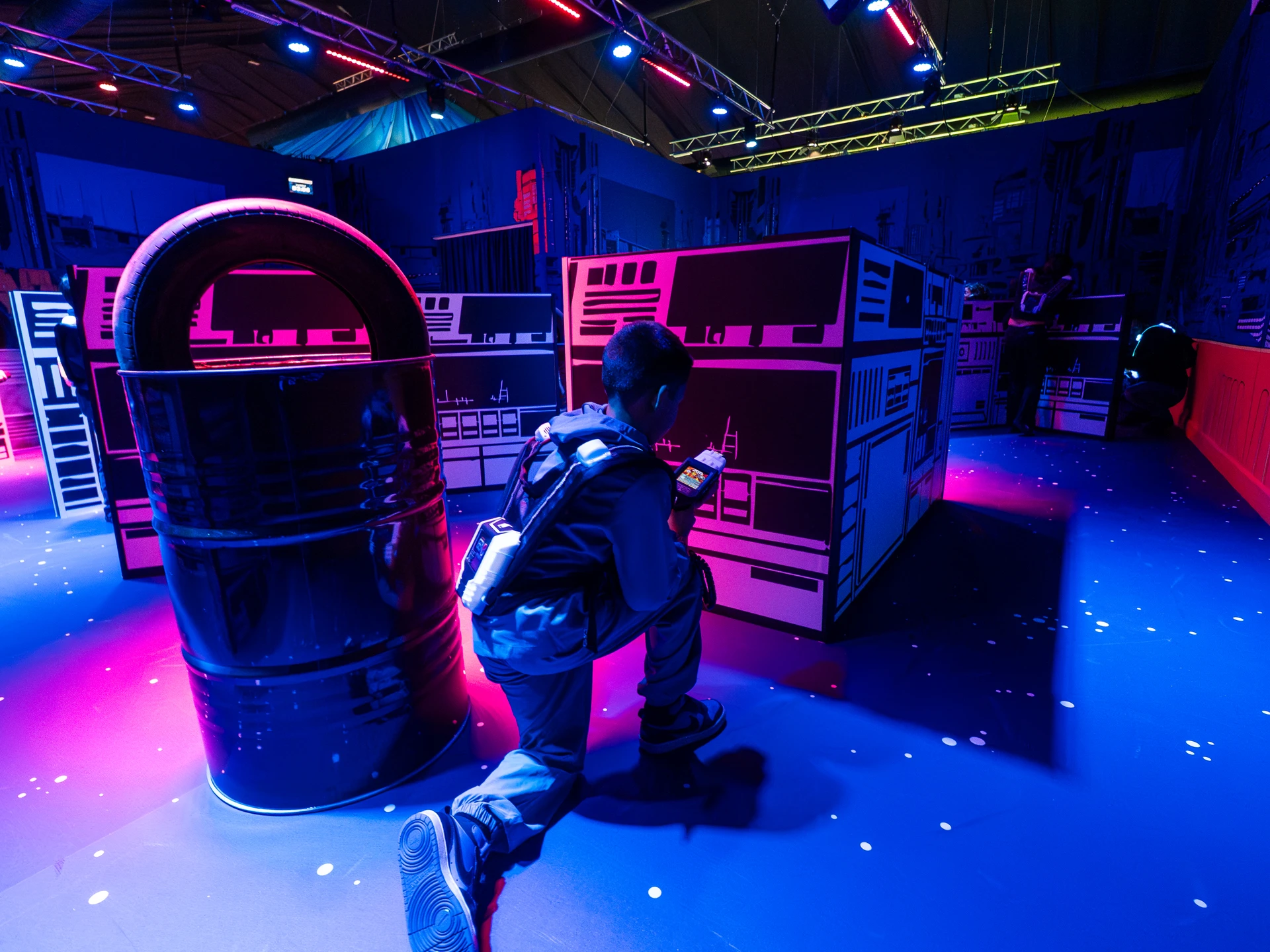 Laser tag Transformers - Hasbro Family Fest